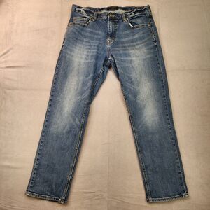 Banana Republic Jeans Men's 34x30 Athletic Fit Blue Medium Wash Denim Stretch